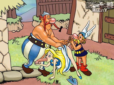 Asterix and Obelix porn